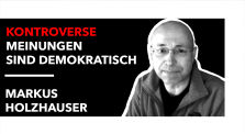 Markus Holzhauser - Kontroverse Meinungen sind demokratisch by Kai Stuht